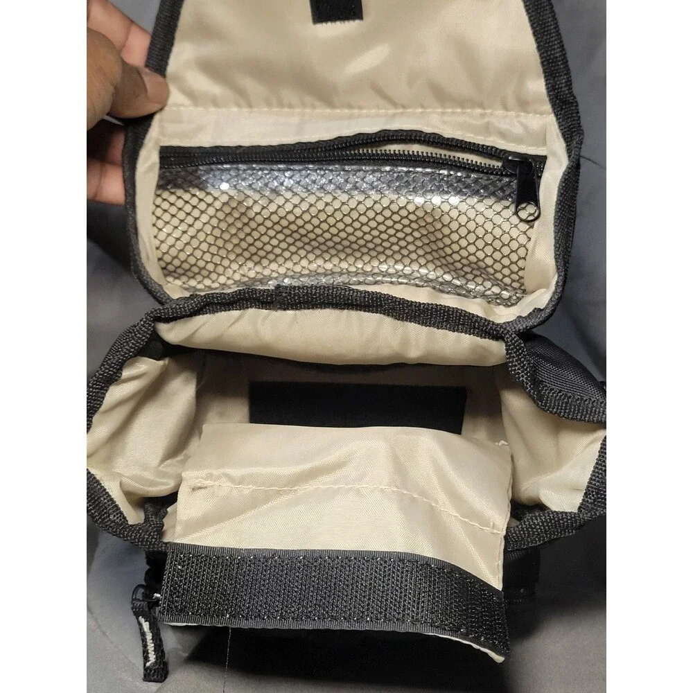 Denali Tech Los Angeles Camera Carry Shoulder Bag Padded Nylon Black Green